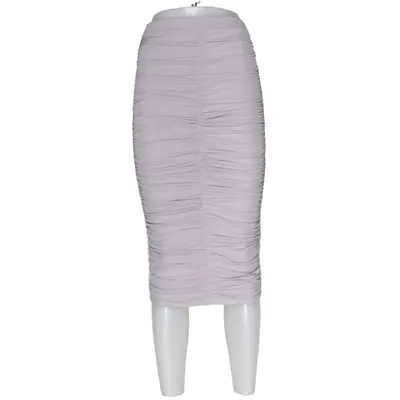 Kjol (Grå) från Jaded Rose Elastan, Polyester