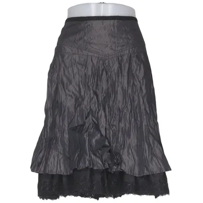 Jupe (Gris, Noir) de Styles by Steps Acétate, Fibre métallique, Polyamide, Polyester
