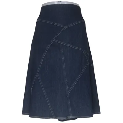 Jeansnederdel (Blå) fra ADA Fashion Bomuld, Elastan