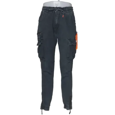 Cargobyxor (Grå) från Vintage Denim Bomull, Elastan