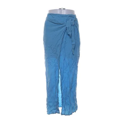 Omlottkjol (Blå) från Zebra Linne, Tencel, Viskos