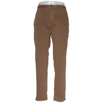 Chinos (Brun) fra Alberto Bomuld, Elastan
