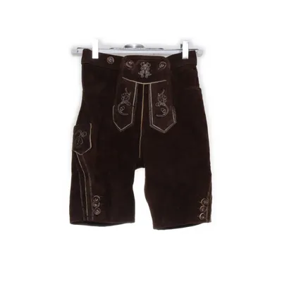 Lederhosen (Bruin) van Pepperts Katoen, Leer