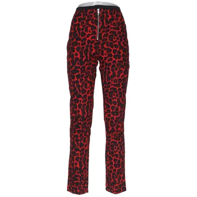 Pants (Red, Black) from Rika Cotton, Elastane