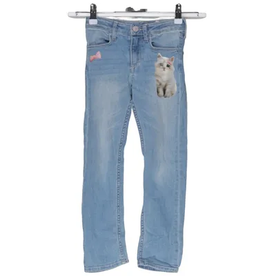 Jeans (Blue) from &Denim by H&M Cotton, Elastane, Polyester