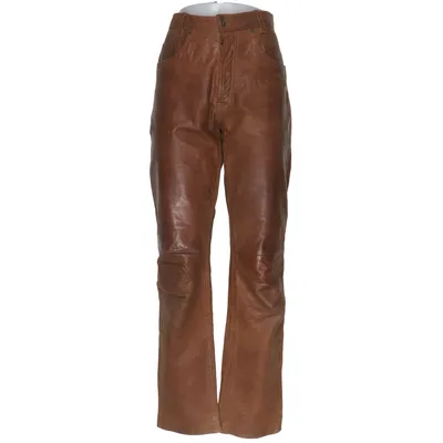 Läderbyxor (Brun) från Santa Cruz Skinn, Polyester