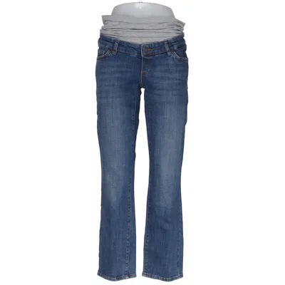 Zwangerschapsjeans (Blauw) Katoen, Elastaan, Polyamide