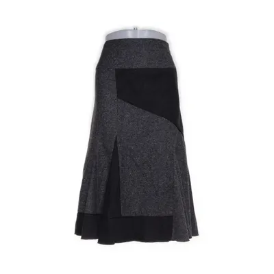 Skirt (Gray) from Hirsch Acrylic, Polyester, Silk, Wool