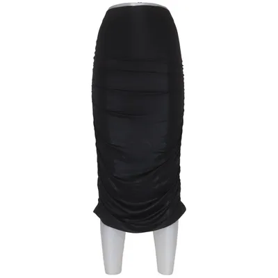 Jupe (Noir) de JSFN by Ellos Élasthane, Polyester