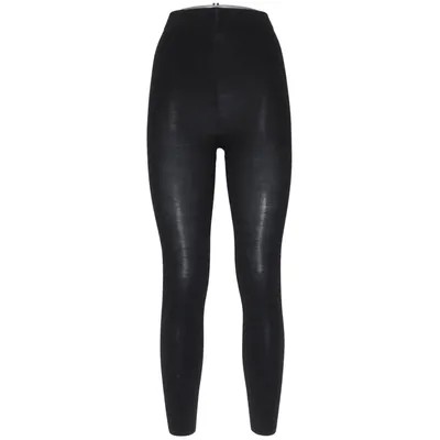 Legging (Noir) de Kunert Coton, Laine