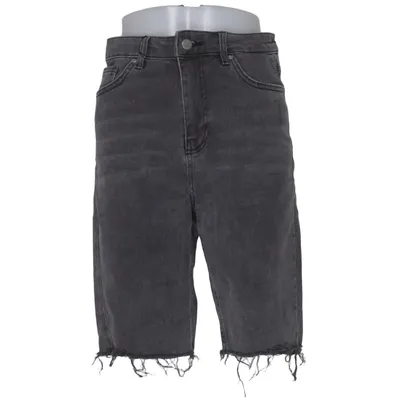 Denim shorts (Misslisibell) van Misslisibell x NA-KD Katoen, Elastaan