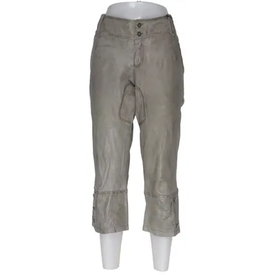 Pantalon en cuir (Gris) de Mind Cuir, Polyester