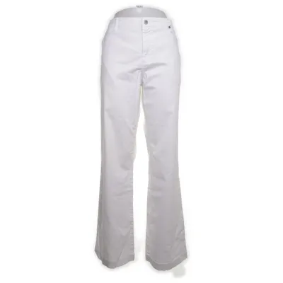 Palazzo broek (Wit) van Flash Jeans Katoen, Elastaan
