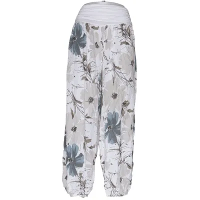 Sarouel (Blanc, Bleu, Gris) Viscose