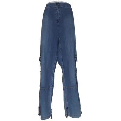 Cargo broek (Blauw) van Jean Marc Philippe Katoen, Elastaan, Polyester