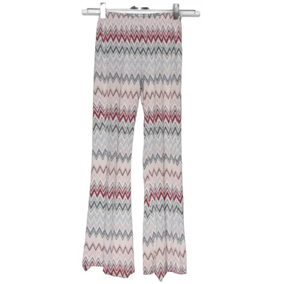 Pantalon patte d'éléphant (Multicolore) de KappAhl Élasthane, Polyester