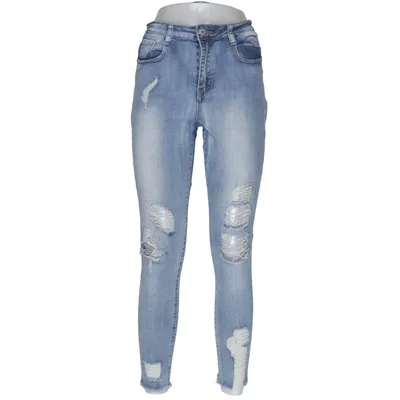 Jeans (Blue) from Denim Stories Cotton, Elastane, Polyester