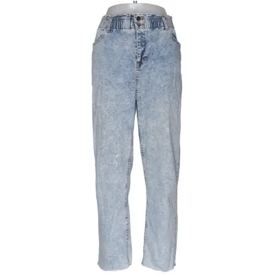 Jeans (Blå) från Reken Maar Bomull, Elastan