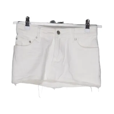 Denim skirt (White) from Edikted Cotton