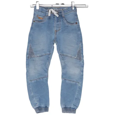 Jeans (Blå) fra Lab Industries by KappAhl Bomuld, Elastan, Polyester