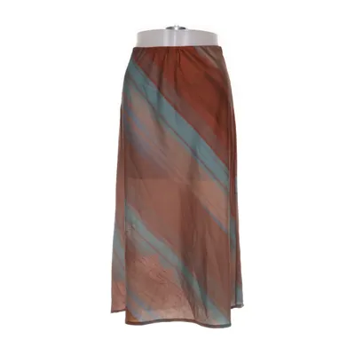 Maxi skirt (Brown, Blue, Multicolored) from Garconne Elastane, Polyester