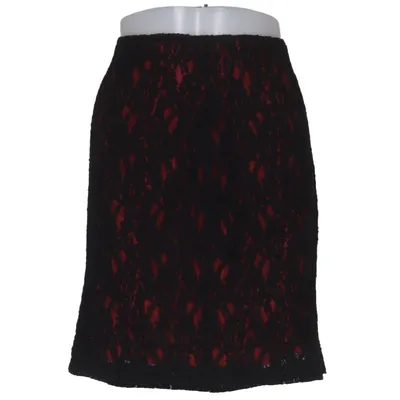 Skirt (Black, Red) from Lindon Acetate, Elastane, Polyamide