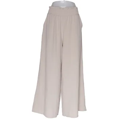 Pantalon patte d'éléphant (Beige) de Mirelle Polyester