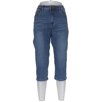 Trekvart bukser (Blå) fra Desire Bomuld, Elastan, Polyester