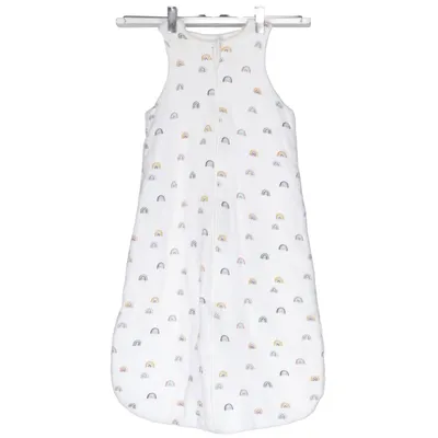 Swaddle sack (White, Multicolored) from Bout'chou Cotton, Polyester