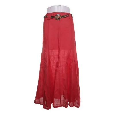 Maxi rok (Rood, Meerkleurig) van Puro Lino Linnen