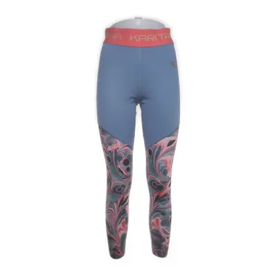 Træningsleggings (Blå, Flerfarvet) fra Kari Traa Elastan, Polyamid, Polyester