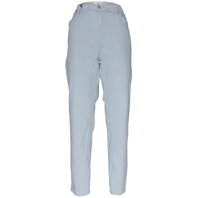 Jeans (Blå, Hvid) fra Sanna Bomuld, Elastan, Polyester