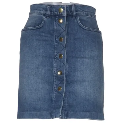 Spijkerrok (Massif) van Frame Denim Katoen, Elastaan, Polyester