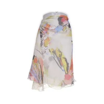 Skirt (White, Multicolored) from Sylvia Heise