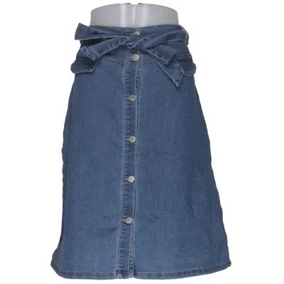 Jeanskjol (Blå) från Signature Bomull, Elastan, Polyester