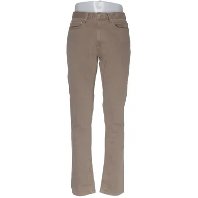 Jean (Beige) de Dobber Coton, Élasthane, Cuir