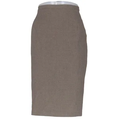 Skirt (Brown) from Joule Acetate, Polyester, Viscose