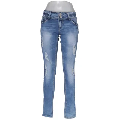 Spijkerbroek (Blauw) van My Hailys Katoen, Elastaan, Polyester, Viscose