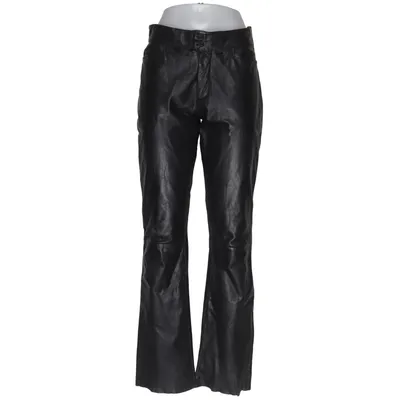 Leren broek (Zwart) van Camera Classic Acetaat, Leer