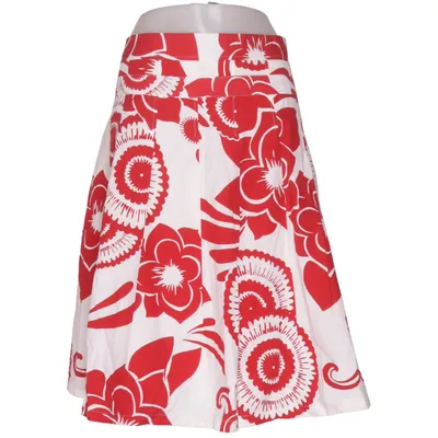 Nederdel (Rød, Hvid) fra VISUAL Bomuld, Polyester