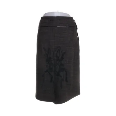 Kjol (Svart, Flerfärgad) från Cero Polyester, Ull, Elastan
