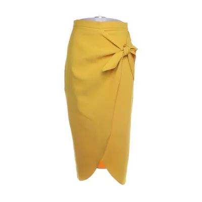 Omlottkjol (Gul) från River Island Elastan, Polyester