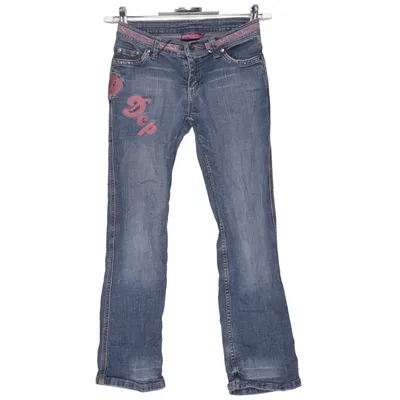 Jeans (Blå) fra Girls Girls by KappAhl Bomuld, Elastan