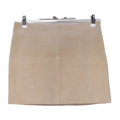 Leather skirt (Beige) from Références Leather