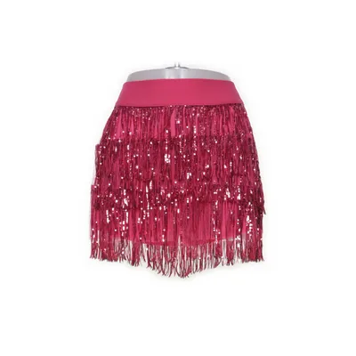 Skort (Rosa) från Shein Elastan, Polyester