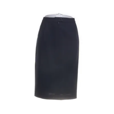 Kokerrok (Blauw) van Persona Elastaan, Polyester, Wol