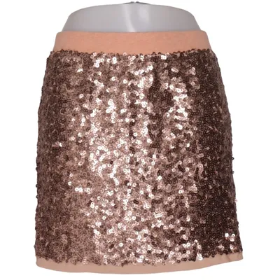 Skirt (Brown, Pink) from Soft Grey La Redoute Création Cotton, Polyester