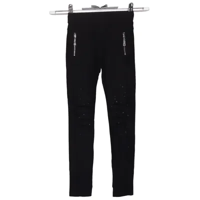 Legging (Noir) de Seagull Coton, Élasthane, Nylon