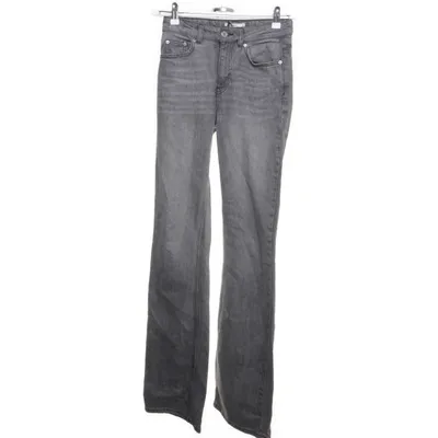 Spijkerbroek (Grijs) van Perfect Jeans Gina Tricot Katoen, Elastaan