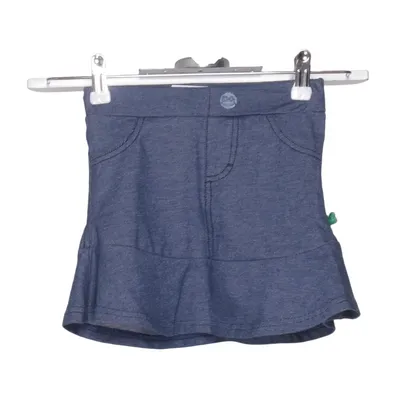 Spijkerrok (Blauw) van Fred's World by Green Cotton Elastaan, Organisch katoen